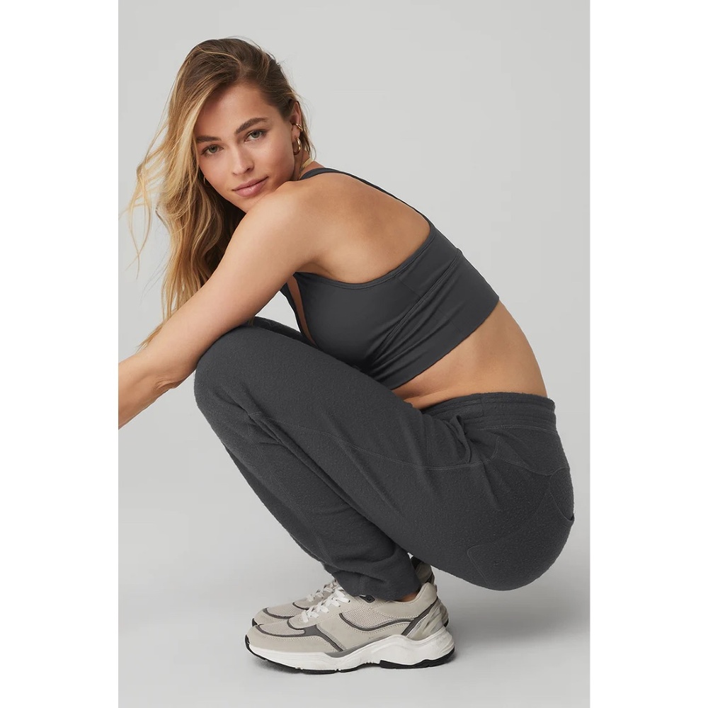 Alo Yoga Soho Sweatpants "Anthracite" Size S